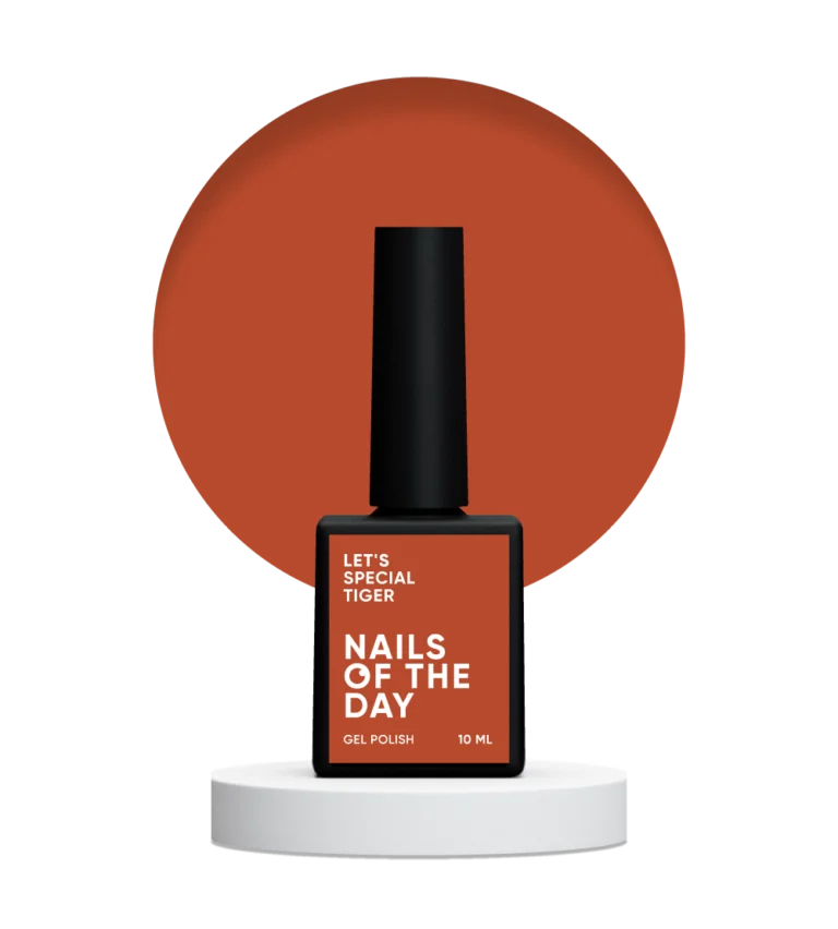NAILSOFTHEDAY - Let's special Tiger - гель–лак для нігтів, що перекриває в один шар, 10 мл