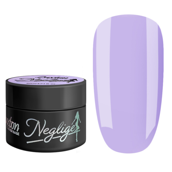 LUXTON - CAMOUFLAGE BASE NEGLIGE. Lilac No, 7, 30 ML - בייס כאבר ניגליג 30 מל לילך - מס, 07