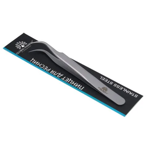 GF professional tweezers for eyelashes, curved tipe 1