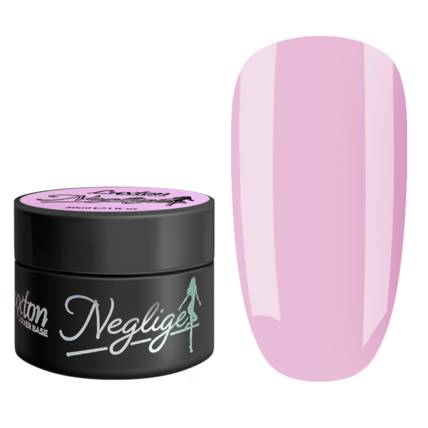 LUXTON - CAMOUFLAGE BASE NEGLIGE. purple-pink No, 8, 30 ML - בייס כאבר ניגליג 30 מל סגול ורוד - מס, 08