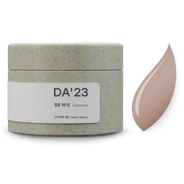 DA'23 - Камуфляжна база Cover Base BB №8, 30 мл