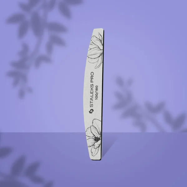 STALEKS - Half-moon mineral file Expert 40 100/180 grit 1 PCS - Image 4