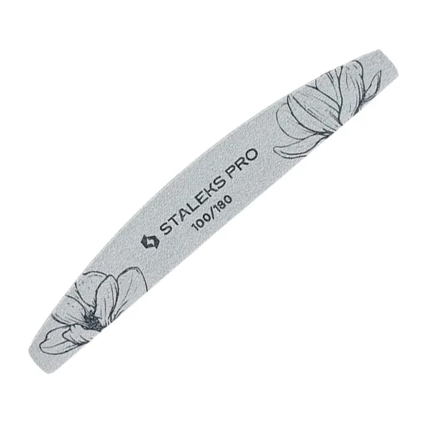 STALEKS - Half-moon mineral file Expert 40 100/180 grit 1 PCS