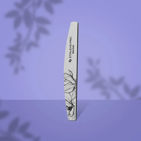 STALEKS - Half-moon mineral file Expert 40 180/240 grit, 1 PCS - Image 4