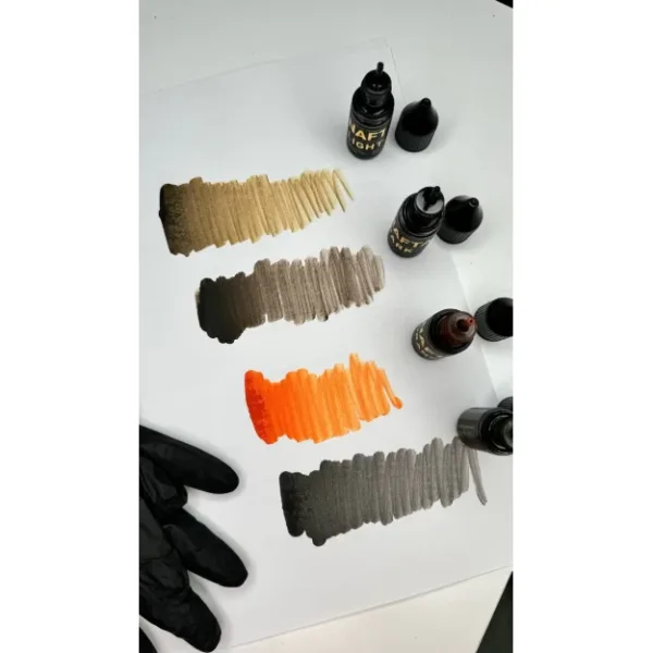 The Mineral - NAFTA Tattoo Pigment Black, 10 ml - פיגמנט קעקוע ליינר - שחור 10 מל NAFTA - Image 2