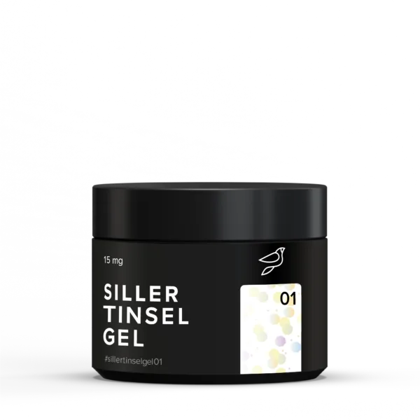 Siller - Гель Tinsel Gel №01, 15 мл