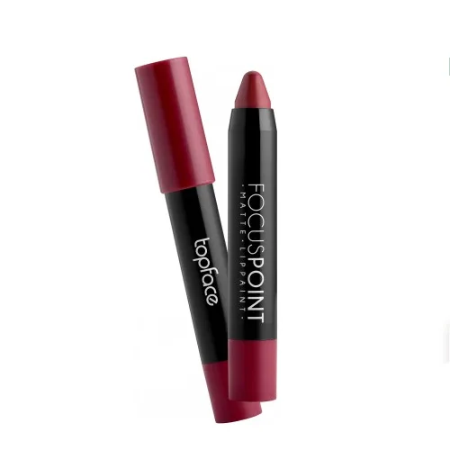 Topface - matte lip pencil (3.5 g) "Focus Point - Matte Lippaint" No, 11 - שפתון עיפרון שפתיים מט קטיפה - מס, 11