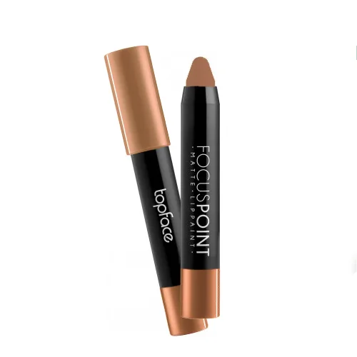 Topface - matte lip pencil (3.5 g) "Focus Point - Matte Lippaint" No, 13 - שפתון עיפרון שפתיים מט קטיפה - מס, 13