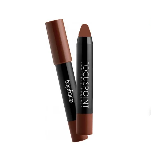 Topface - matte lip pencil (3.5 g) "Focus Point - Matte Lippaint" No, 14 - שפתון עיפרון שפתיים מט קטיפה - מס, 14