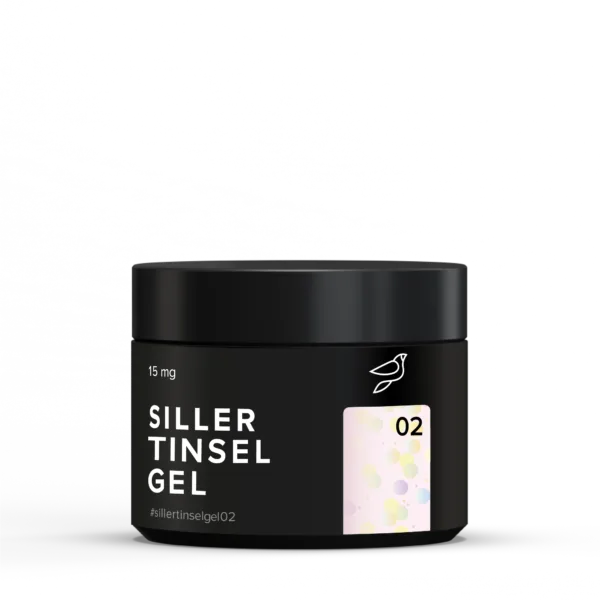 Siller - Гель Tinsel Gel №02, 15 мл
