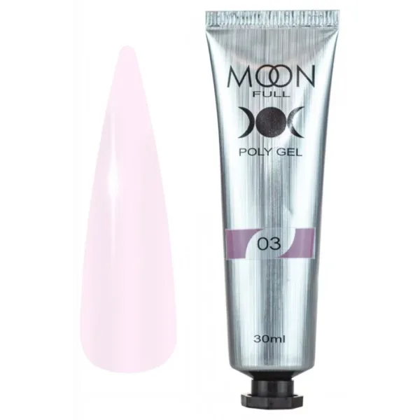 Moon Full - Гель для нігтів POLY GEL №03, 30 мл (туба)