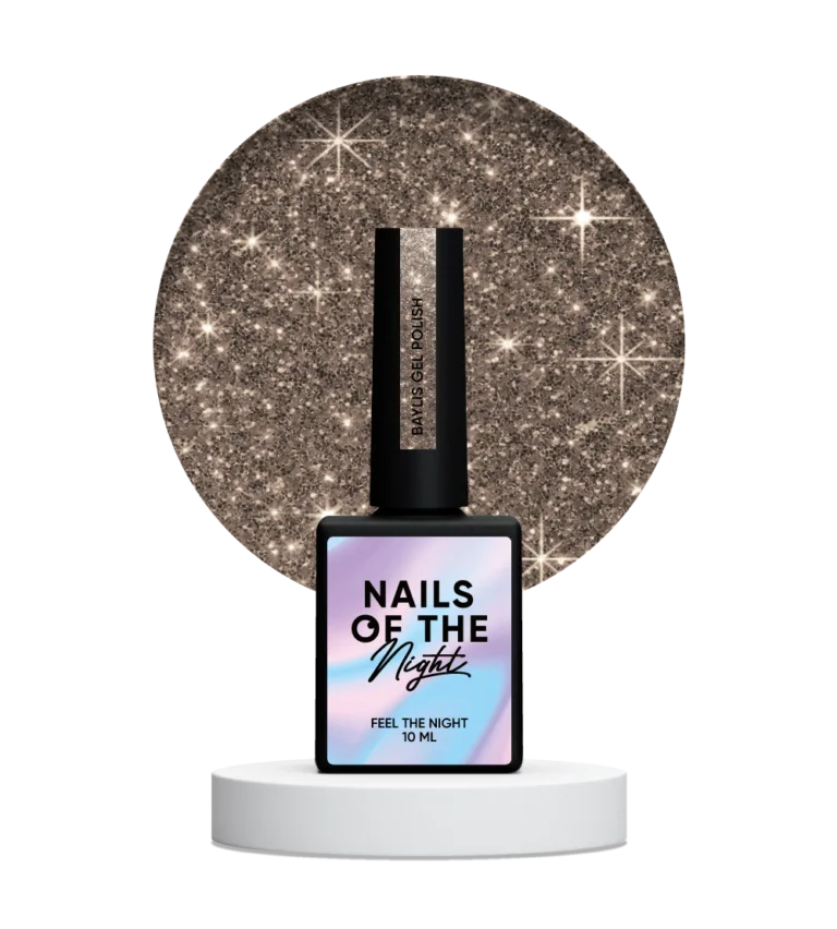 NAILSOFTHENIGHT - Baylis світловідбиваючий гель–лак для нігтів, 10 мл