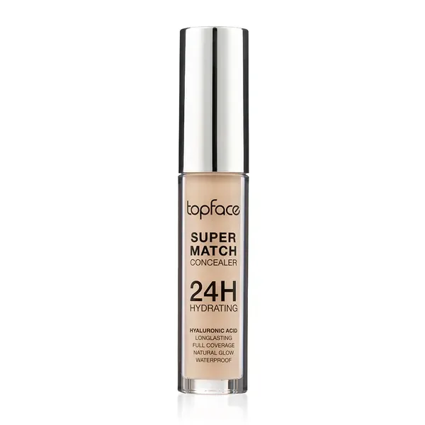 TopFace - Concealer "Super Match Concealer 24H" (6 ml)  001 - Light Natural - קונסילר אור טבעי 001 - Image 2