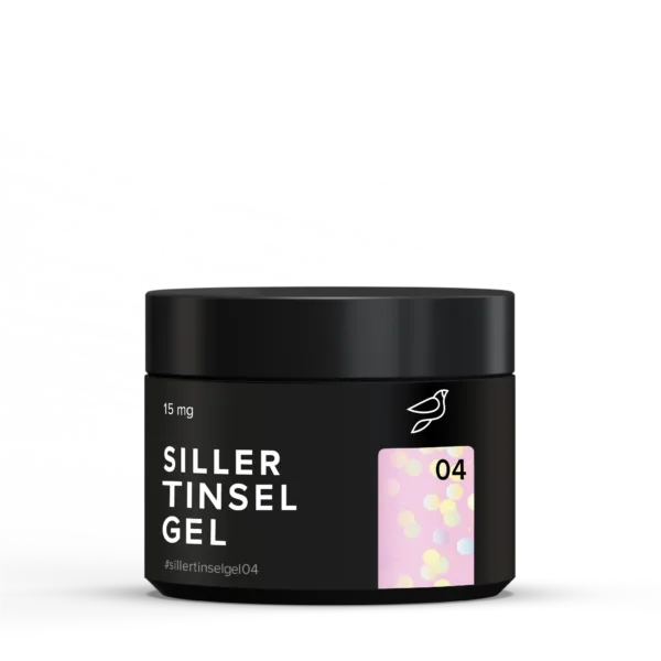 Siller - Гель Tinsel Gel №04, 15 мл