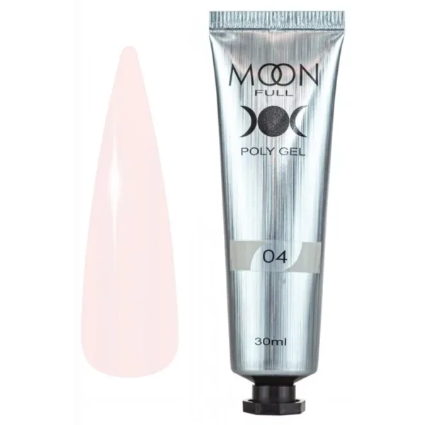 Moon Full - Гель для нігтів POLY GEL №04, 30 мл (туба)