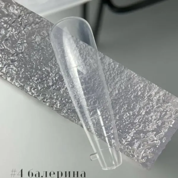 RichcoloR - Top forms for extensions 120 pcs, Ballerina No. 4 - תבניות לבנייה עליונה בלרינה, 120 יחידות - מס, 04
