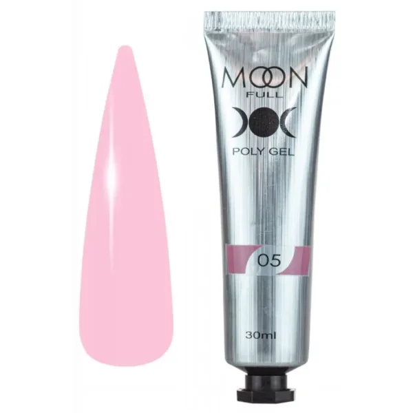 Moon Full - Гель для нігтів POLY GEL №05, 30 мл (туба)