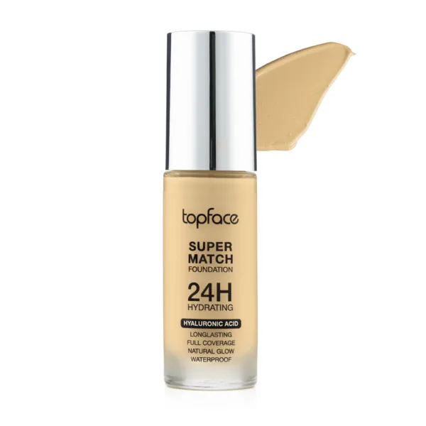 Topface - Tonal cream TopFace "Super Match 24H Foundation" (30 ml) Golden Vanilla No, 05 - קרם טונל 30 מל גולדן וניל - מס, 05