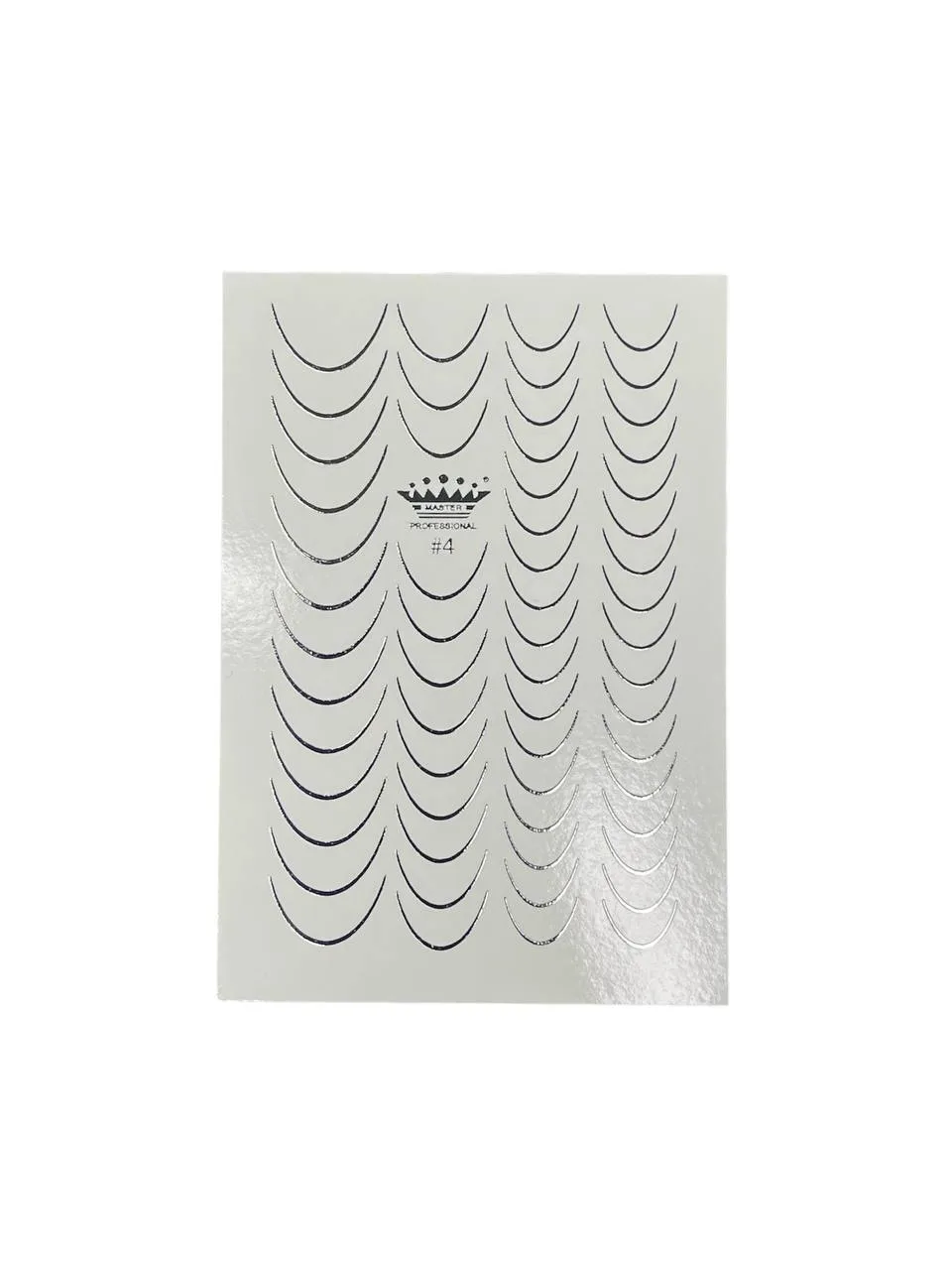 Water slider desing "French" #4 (SILVER)