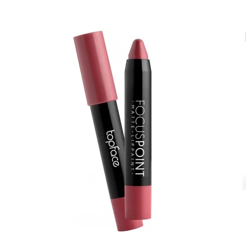 Topface - matte lip pencil (3.5 g) "Focus Point - Matte Lippaint" No, 07 - שפתון עיפרון שפתיים מט קטיפה - מס, 07