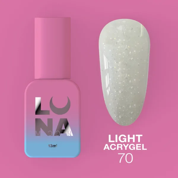 LUNA MOON - Рідкий Гель Light Acrygel 13ml  № 70