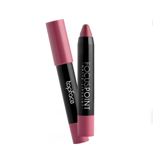 Topface - matte lip pencil (3.5 g) "Focus Point - Matte Lippaint" No, 09 - שפתון עיפרון שפתיים מט קטיפה - מס, 09