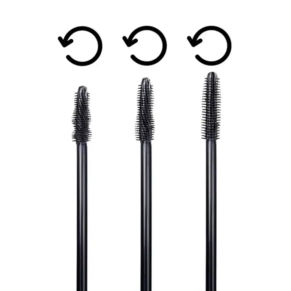 Topface - Mascara for eyelashes  "3Dimension Volume Mascara" (8 ml) BLACK - מסקרה לריסים 8 מל צבע - שחור - Image 3