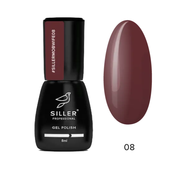 Siller - Mob Wife гель-лак 08, 8 ml