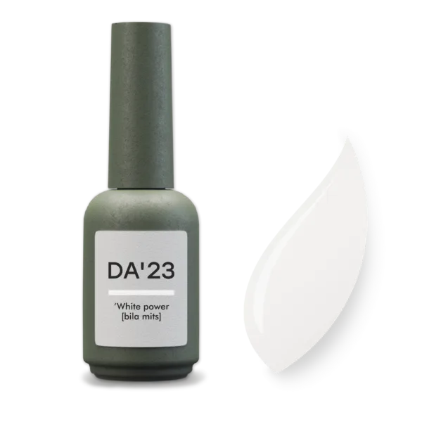 DA'23 - Fiber Gel 'White power [ bila mits' ], 14 мл