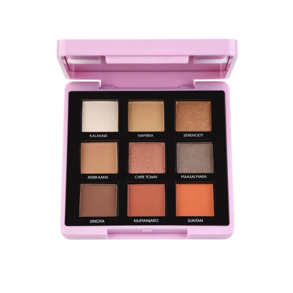 TopFace - Eye shadow set "Maestro Academy" (7 g) - 002 - Safari Stories - סט צלליות 002