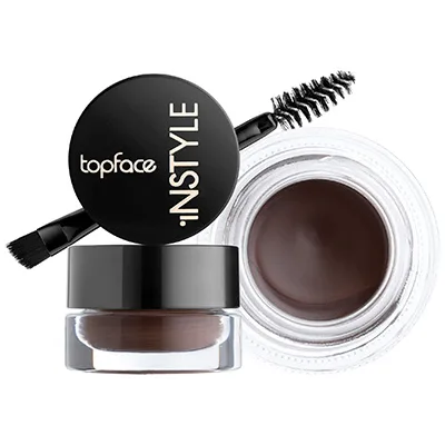 TopFace - eyebrow gel "Instyle - Eyebrow gel" (3.5 g) - 04 Chocolate