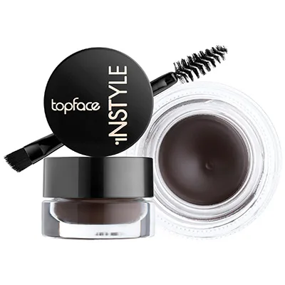 TopFace - eyebrow gel "Instyle - Eyebrow gel" (3.5 g) - 05 Coffee