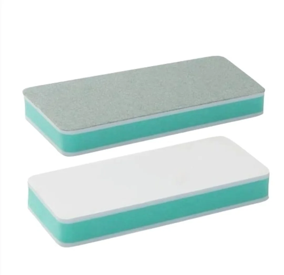 Buff for polishing nails in the technique of manicure 4x9 cm, 600/3000 grit - באפר למניקור להברקת ציפורניים
