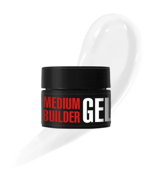 Kodi - Modeling gel Medium Builder Gel, 30 g - Milk No, 01 - בילדר ג'ל מדיום 30 מל צבע - חלבי מס, 01