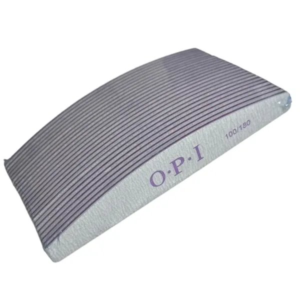 OPI - SET 25 PCS Nail file "Crescent" 100/180 - חבילת משייפים 25 יחידות 100/180