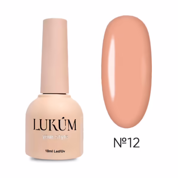 LUKUM - Гель лак Marsala Tint 12 10 ml