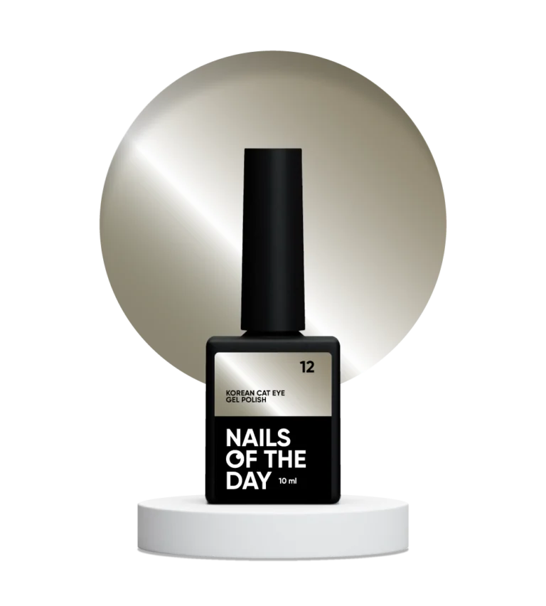 NAILSOFTHEDAY - Korean cat eye 12 - гель лак котяче око, 10 мл