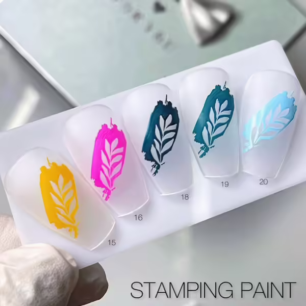 Saga - Лак-фарба для стемпінгу Stamping Paint 8 мл, № 19 - Image 3