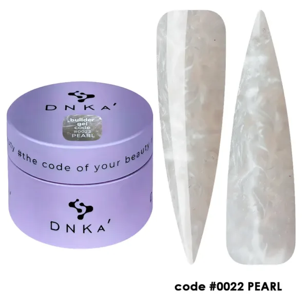 DNKA - Гель для нарощування BUILDER GEL 30 ML 22 Pearl