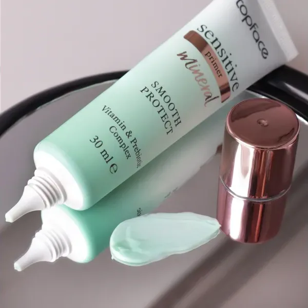 Topface - Primer "Sensitive - Mineral Primer" [001 - Smooth Protect] (30 ml) - פריימר "פריימר מינרלי רגיש" הגנה חלקה 30 מל 001 - Image 2