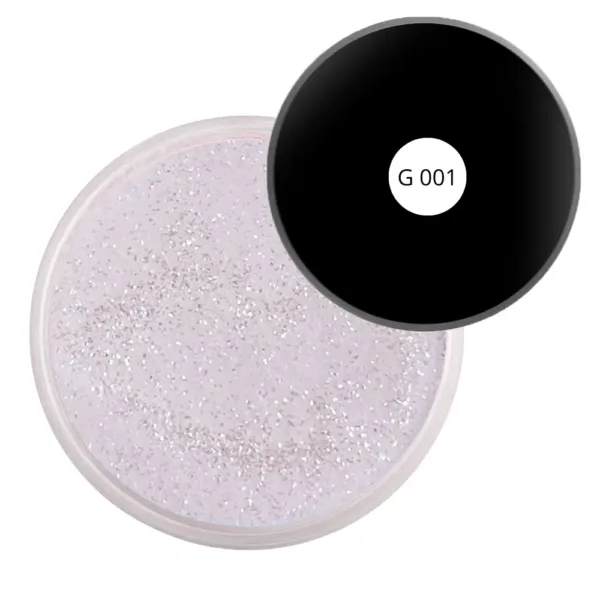 Dip system - Dip powder No G001 Queen Nails  with glitter, 10 ml