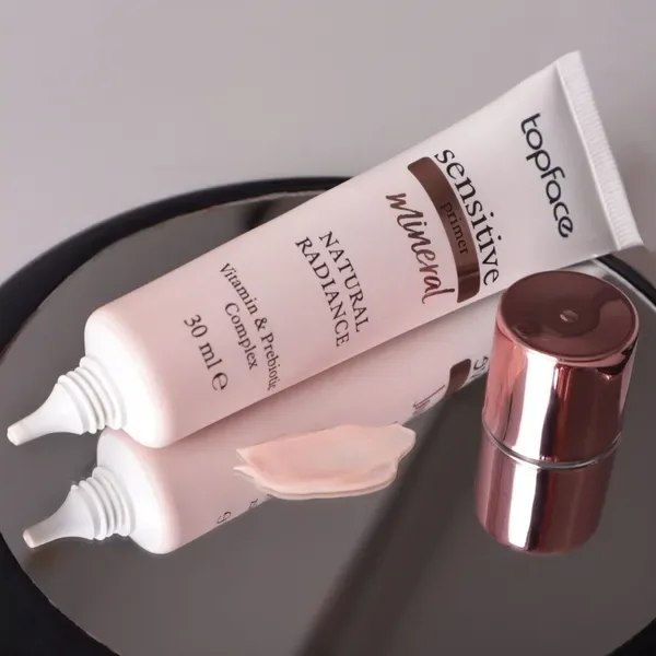 Topface - Primer "Sensitive - Mineral Primer" [002 - Natural Radiance] (30 ml) - פריימר "פריימר מינרלי רגיש" זוהר טבעי 30 מל 002 - Image 2