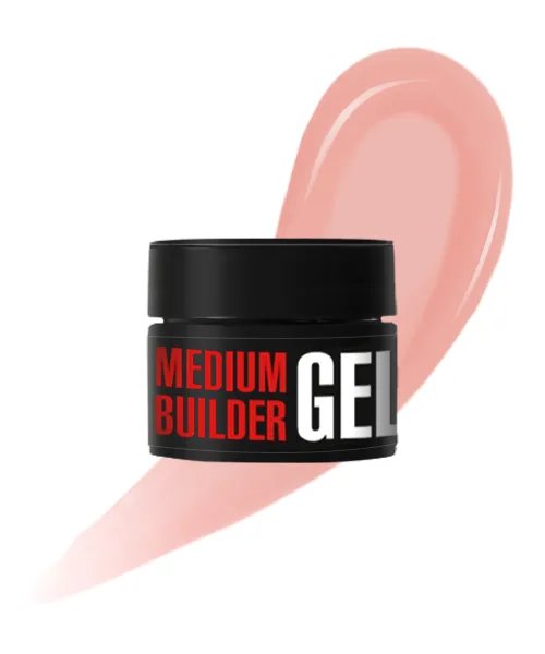 Kodi - Modeling gel Medium Builder Gel, 30 g - Apricot No, 05 - בילדר ג'ל מדיום 30 מל צבע - משמש מס, 05