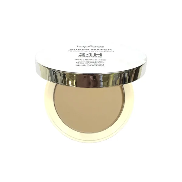 Topface - Compact powder "Super Match Foundation" (10 g) 06 Honey - פודרה קומפקטית 10 גרם - דבש 06 - Image 7