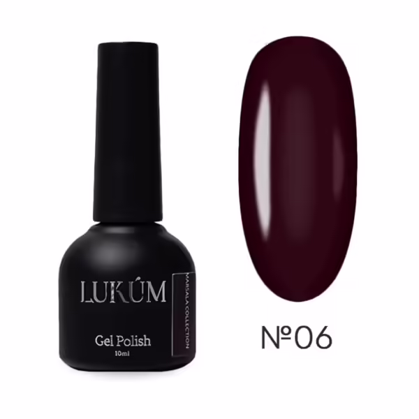 LUKUM - Гель лак Marsala 05, 10 ml