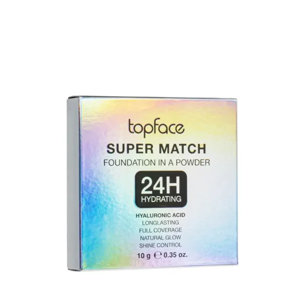 Topface - Compact powder "Super Match Foundation" (10 g) 06 Honey - פודרה קומפקטית 10 גרם - דבש 06 - Image 6