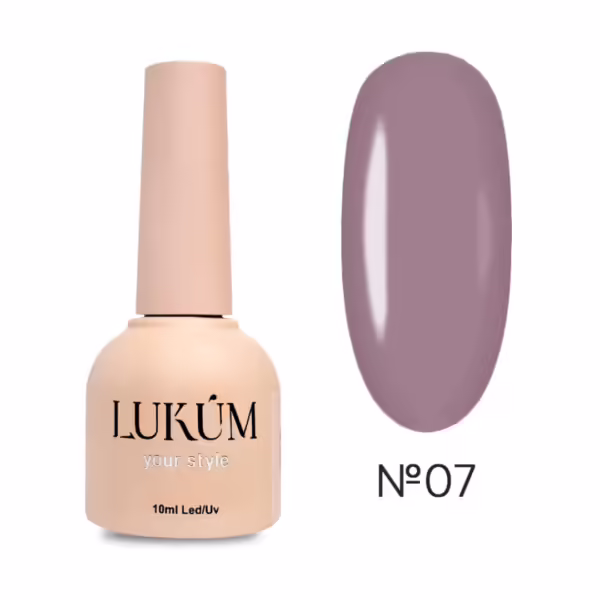 LUKUM - Гель лак  Marsala Tint 07 10 ml