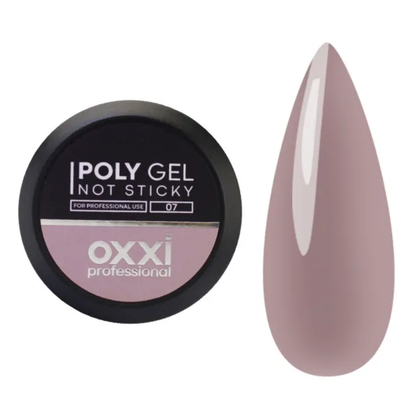 Полігель Poly Gel Not Sticky OXXI Professional, 7, 30мл