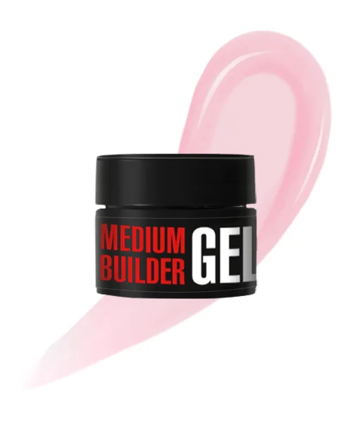 Kodi - Modeling gel Medium Builder Gel, 30 g - Milky Pink No, 07 - בילדר ג'ל מדיום 30 מל צבע - ורוד חלבי מס, 07
