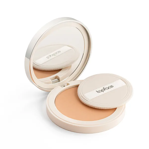 Topface - Compact powder "Super Match Foundation" (10 g) 08 Tan Natural - פודרה קומפקטית 10 גרם - שיזוף טבעי 08 - Image 7